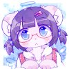 [animated] umiko blinkie icon! by otterbaux