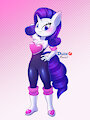 Rarity's Rouge Outfit [fanart]