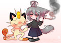 meowth kisses neco arc chaos paw