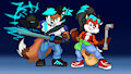 Mobian Fighters - Timothy and Rosemary Soro
