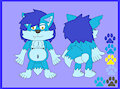 Iggi ref sheet by SynthwaveDemon
