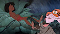 Mowgli Feet Licked by Sher Kahan and Tabaqui 2