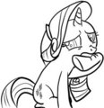 Line art: Hoofbite  by rainb0wdashie