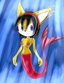 Honey Mermaid by MomoTheBunny