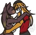 Drawn version of Kiss by MilkshakeJunkie