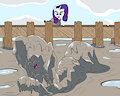 Fluttershy and Rarity doronko 4