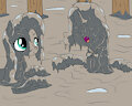 Fluttershy and Rarity doronko 6