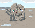 Fluttershy and Rarity doronko 7