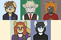 A Bunch of Flat Portraits
