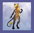 Blonde feline [SOLD] by Gashren