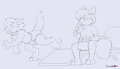 Wolfie's Streams - Fun on the Beach by ChocolateKitsune