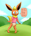 Emily The Flareon by BabySkye