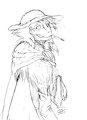 Random Female Mothien (sketch) Rancher by MothEmpress