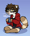 Victoria tired & sitting by ShermanPuffShark