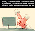 notice me fbi sempai by GrimArt