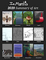 2020 Art Summary by CreatureBloom