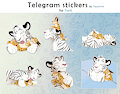 Telegram stickers for Tanit