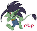 Zack the Goblin - By RachelTheFictionkin