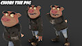Chori the pig by yanthobear