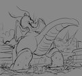 Dragonite Rampage Beam! by Tyrnn