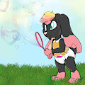 Bubble Bunny -By NazzNikoNanuke-
