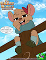The Great Mouse Detective - Olivia - Country Wooden Fence by SilentSid1992