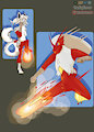 Pokemon TF a day - 257 Blaziken by Dustyerror