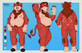 Raku Boar - Ref Sheet [SFW]