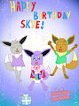 Brithday Eevee (ME N SkunkyGussy)