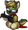 Chibi examines dark magic by Blackpaw