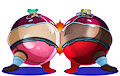 (LATE COM) Bulging Belly Brawler by InflateResponsiblyIB