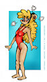 Krista's swimsuit (Color version)