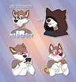 Curly Telegram Stickers by ljames