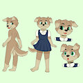 Claire Cub pose by swoooner