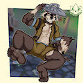 Taking out the Trash (Rufus) 1/3 by TabyHyen4