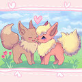 イーブイ ♡ ブースター / Eevee