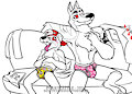 Vortex and Anubis hang out by TexasKingoftheGeeks