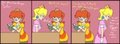 30min Challenge - Peach and Daisy by Wick