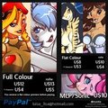 Commission Chart by muzoka