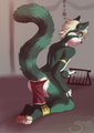Zenji in Study by Spookable