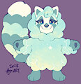 Seafom Sparkle Red Panda