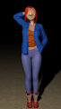 Debbie Dune Dressed Up by Saglinger