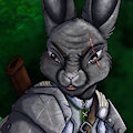 Sir Swoll Hopps, the Paladin by MeaKitty