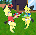 Water Gun Chus -By NazzNikoNanuke-