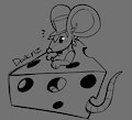 The mouse loves the cheese (by CrimsonEclipse)