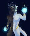 Blue Energy [COMM] by JuneauPaws