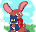 Hugs for Felix -By HangyakuNeko-