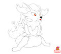Braixen oc adoptable for sale