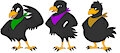 The Crow Trio by TCBuggy91