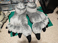 Giant monster feet